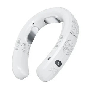 Neck Heater Fan Bladeless Hanging Neck Rechargeable Air Cooler for Summer