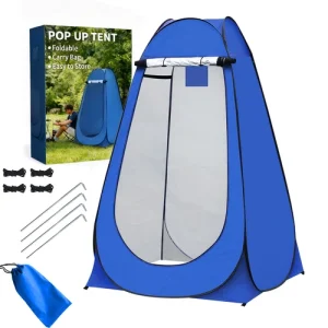 Pop-Up Privacy Tent Portable Outdoor Camping Shower Toilet Changing Room Hiking