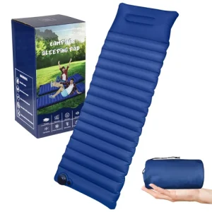 JOSEN Self-Inflating Sleeping Mats for Camping with Built-in Foot Pump,Camping M