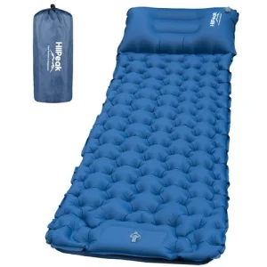 HiiPeak Sleeping Pad Ultralight Inflatable Sleeping Mat with Built in Foot Pump